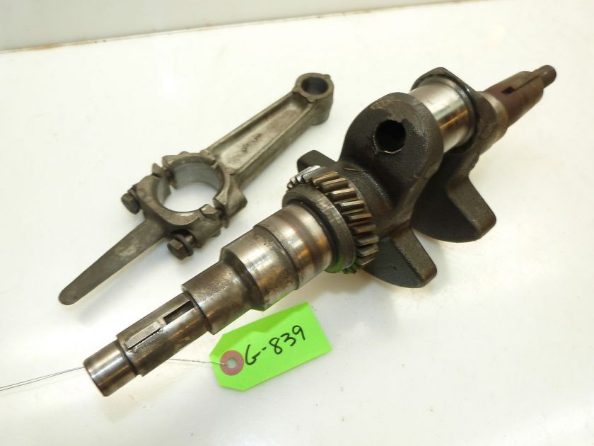   Commercial 432 Tractor Kohler K301 G 32E 12hp Engine Crankshaft & Rod