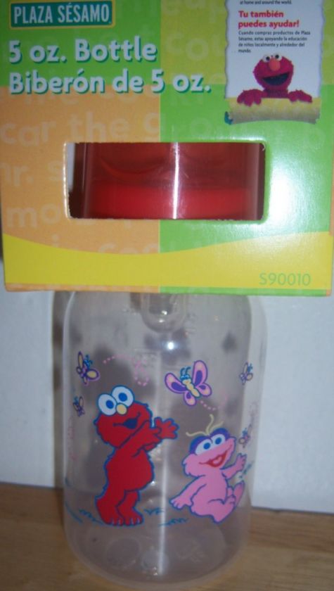   STREET 5oz BOTTLE, Elmo, Cookie Monster, Big Bird, Baby Shower  