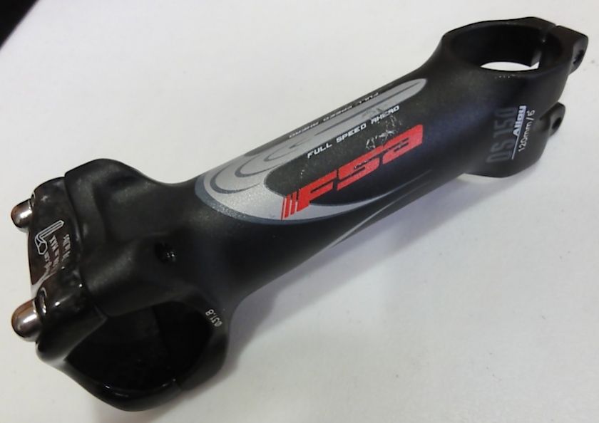 FSA OS 150 alloy carbon stem 120mm 31.8 stem oversize  