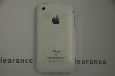 APPLE IPHONE 3GS 16GB Unlocked AT&T T Mobile ANY GSM SIM White 