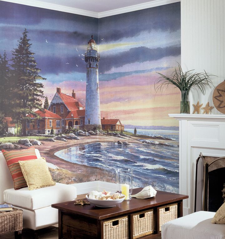   LIGHTHOUSE 6x10.5 feet Wallpaper Wall Decor Mural RA0193MMP  