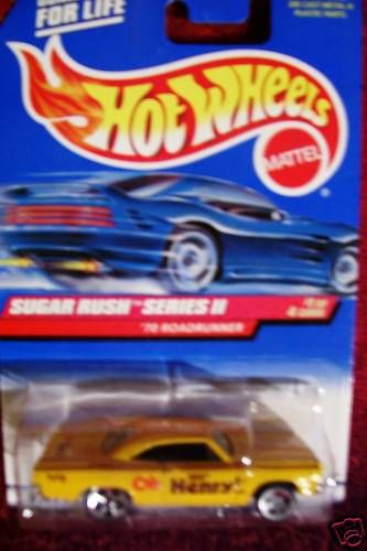 HOT WHEELS SUGAR RUSH SERIES II 70 RoadRunner  