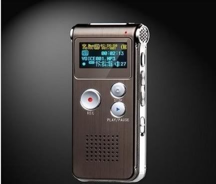 4GB 650Hr Digital Voice Recorder Dictaphone  Player  