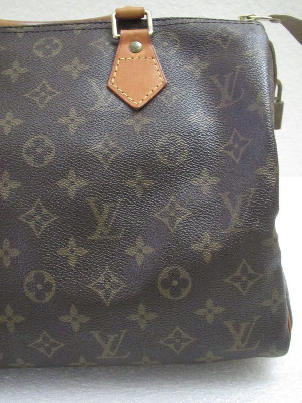 LOUIS VUITTON monogram speedy 30 BAG  