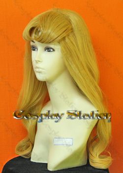 Sleeping Beauty Princess Aurora Cosplay Wig_com527  