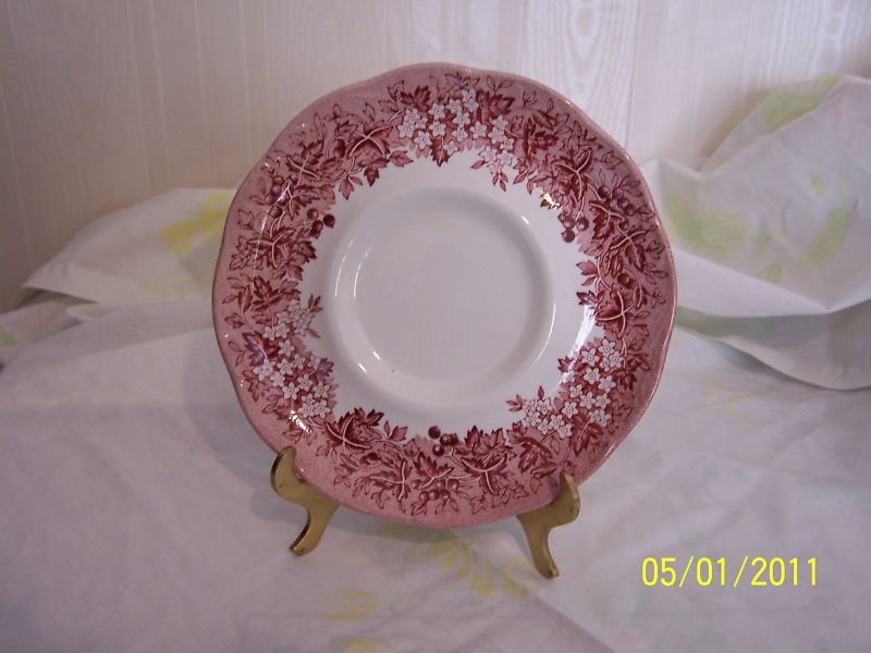 Pink J&G ROMANTIC ENGLAND ANNE HATHAWAYS IRONSTONE SAU  