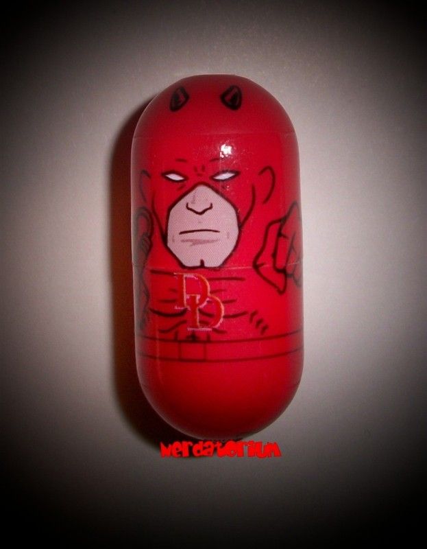   Universe Mighty Beanz 3 Daredevil Bean Avengers 2004 Series 1 NEW