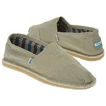 TOMS Mens Stitchout Classic NATURAL sz 9,9.5,11,11.5,12,13  