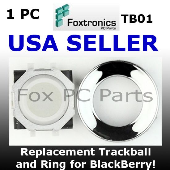 Replacement Trackball and Ring for BlackBerry 8310 8320 8330 8110 8120 