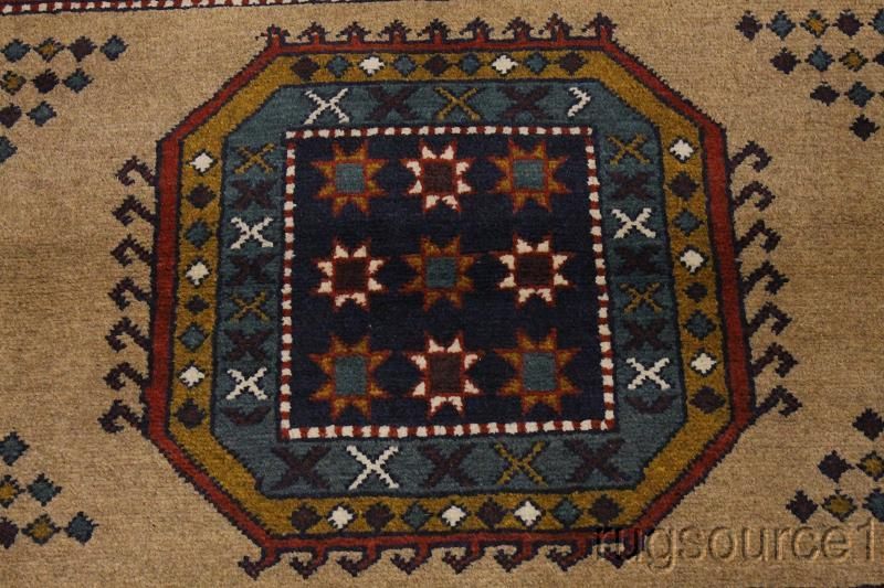 ONE OF A KIND TRIBAL 4X6 RARE SHIRAZ PERSIAN ORIENTAL AREA RUG WOOL 