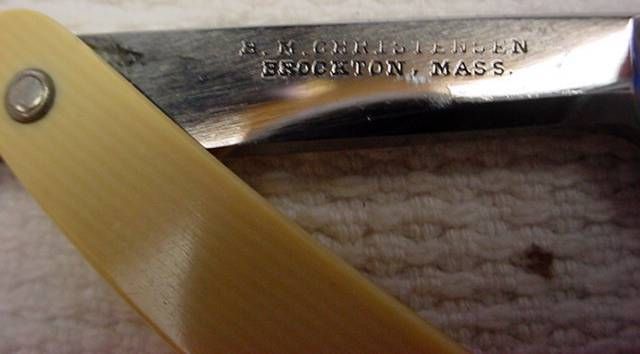 Costa & Sons HM Christensen USA Made Straight Razor  