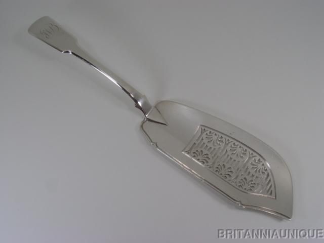 1823 GEORGE VI STERLING FISH SLICE BY WILLIAM KNIGHT II  