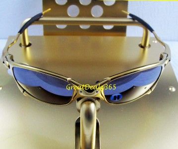 NEW OAKLEY JULIET 24K, SERIAL #729, TITANIUM POLARIZED #24 299 display 