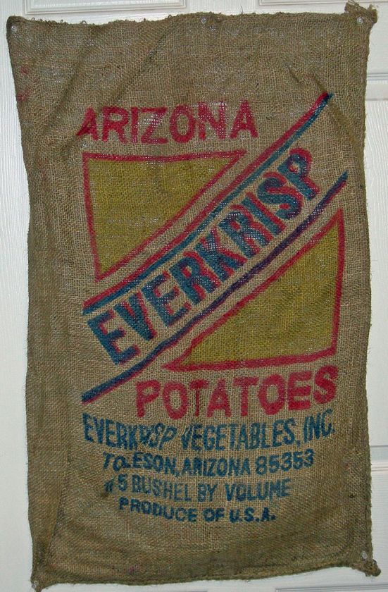 22 x 34 Used Burlap Potato Bags  