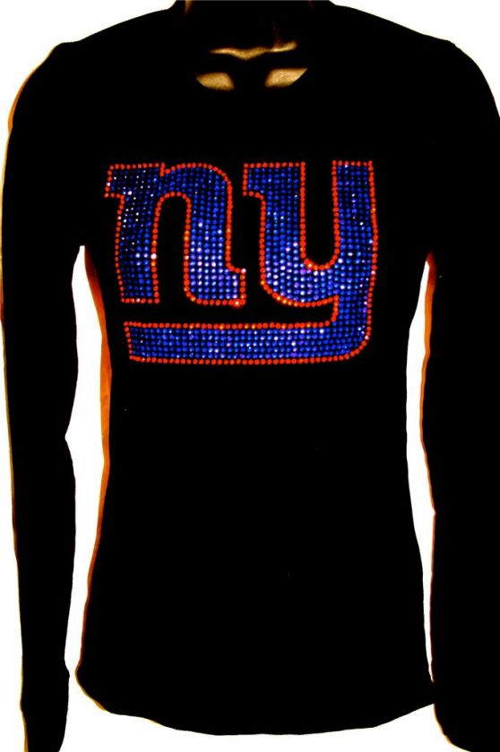 New York Giants BLING Womens Thermal ALL SIZES/COLORS  