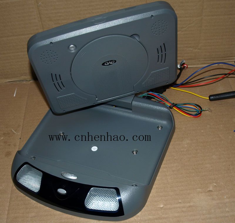 Drop Down Flip Down Overhead Roof Mount DVD player  