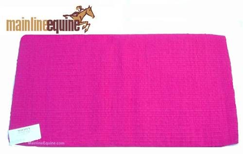 Mayatex Saddle Blanket Kashmilon Horse Pad Show Fuchsia  