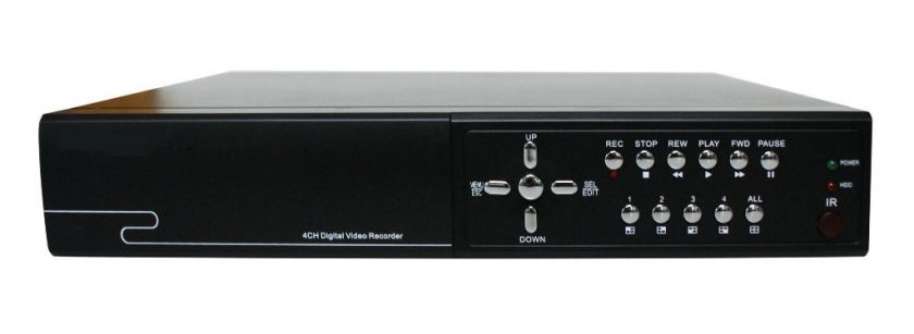   Full D1 Network DVR + 500G HD, iPhone, iPAD, Android, CMS, IE  