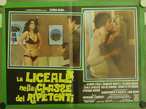 hr22 GLORIA GUIDA liceale ripetenti orig POSTER ITA B  