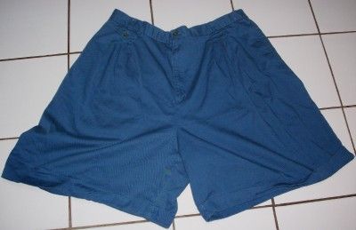 WESTPORT WOMAN TEAL FRONT PLEAT WALKING/GOLF SHORTS 24  