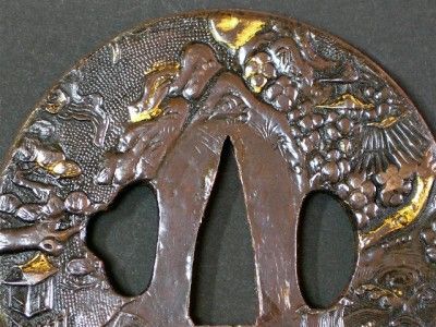 GORGEOUS TSUBA KYOTO Gojo Ohashi bridge (Buddhist priest named 