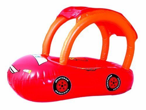 Disney Car Baby Inflatable Sun shade Canopy Float Pool  