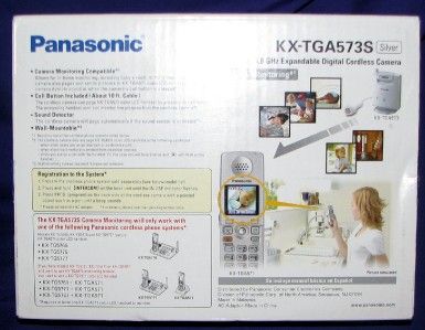 PANASONIC KX TGA573S 5.8GHz DIGITAL CORDLESS CAMERA  