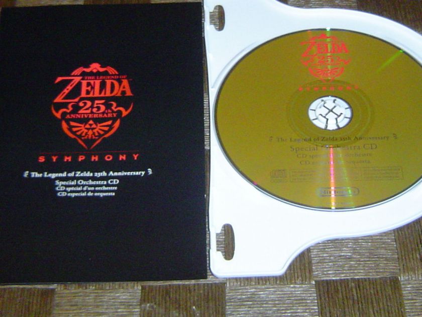 NEW~THE LEGEND OF ZELDA 25th Anniversary SYMPHONY~ORCHESTRA SOUNDTRACK 