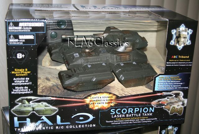 HALO 3 XBOX 360 SCORPION R/C Laser Battle Tank *NIB  