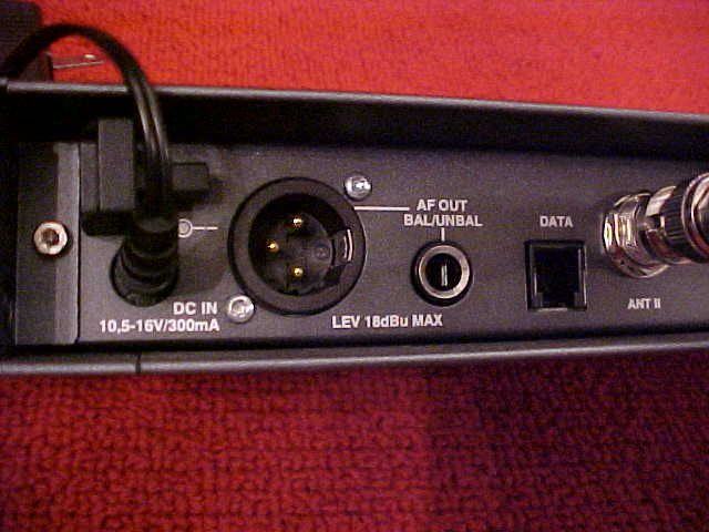 SENNHEISER EW100G2 RECEIVER w/ANTENNAS  