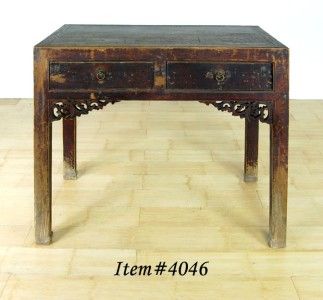 ANTIQUE NORTHERN STYLE DESK Rustic Table Entry Stand  