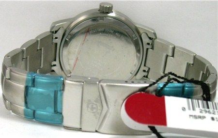 Wenger Swiss Army Knife Mens Silver Guard Watch 726 NEW  