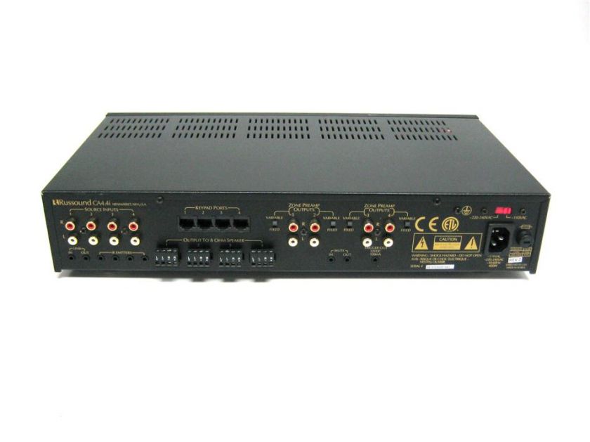 Russound CA4.4i Controller Receiver Amplifier CA 4.4 i  