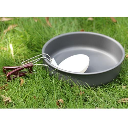 Person Camping Cookware Cooking Utensil Pot Set New  