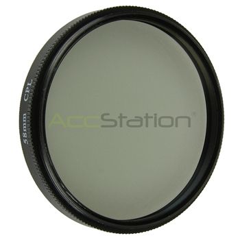 58mm LENS HOOD+CPL+UV FILTER+CAP FOR CANON T1T T2i Xs  