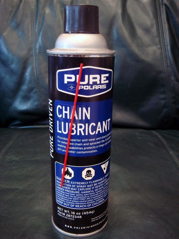 Pure Polaris ATV Chain Lubricant Lot of 12 Cans 16oz  