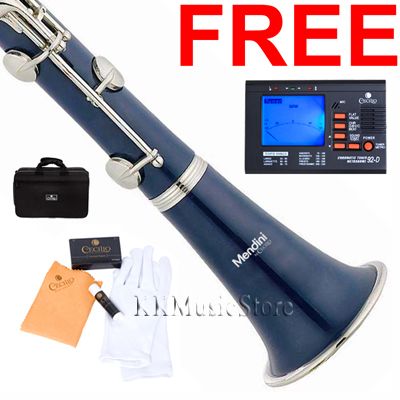 SALE~NEW MENDINI BLUE STUDENT CONCERT BAND Bb CLARINET  