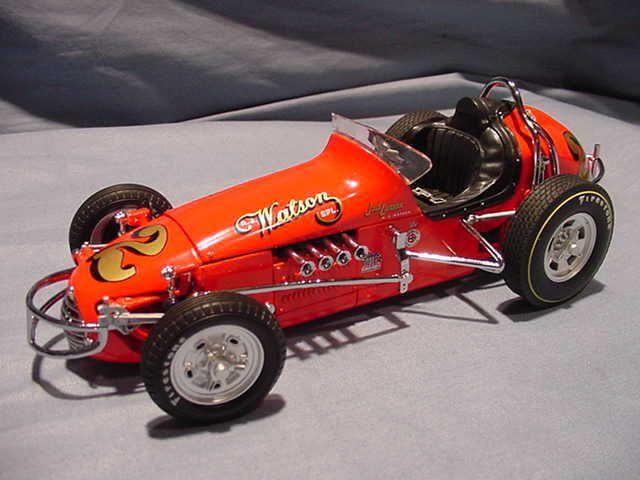 JUD LARSON GMP VINTAGE SPRINT CAR A J WATSON USAC 118 DIECAST RACE 