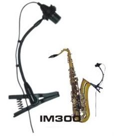 ALCTRON IM300 CLIP ON SAXOPHONE DRUM MICROPHONE  