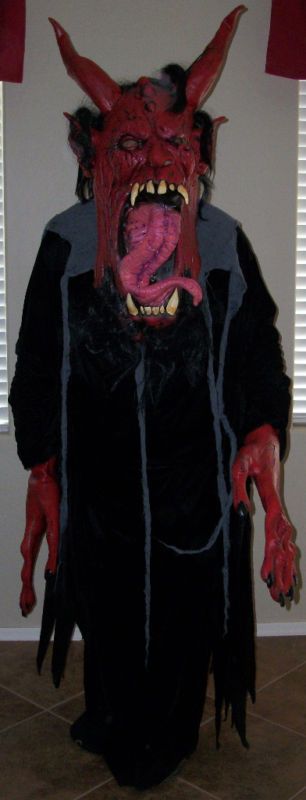 Ghoulish Grabber  Creature Reacher  Red Demon Costume  