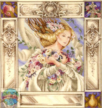 Cross Stitch Chart Mirabilia Elizabeth and Lavender Sky  