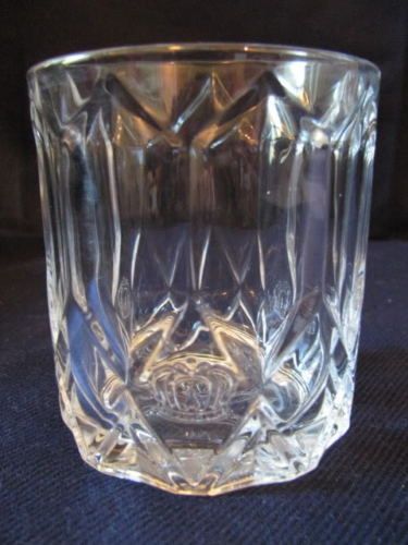 Crown Royal Collectible 3 1/2 Old Fashioned Whisky Whiskey Glass 