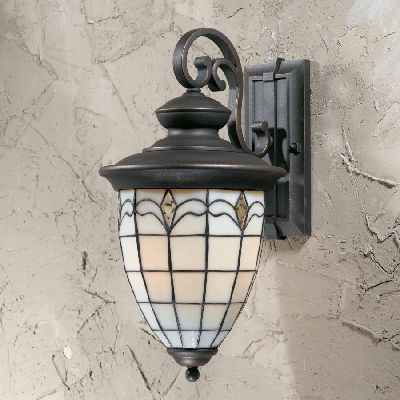 NEW 3 Light Mission Outdoor Wall Lamp Lighting Fixture, Bronze 