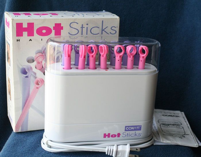 Conair Hot Sticks Hair Hot Roller Travel Curlers Spiral  