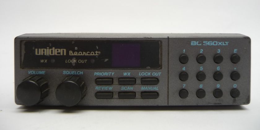   BEARCAT BC560XLT 16CH MOBILE POLICE FIRE AMBULANCE HAM RADIO SCANNER