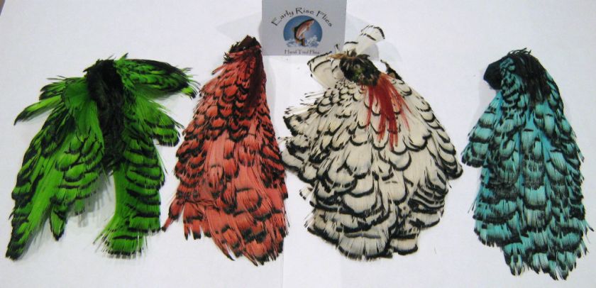   Materials Amhearst Pheasant Crest Assortment Fly Tying Feathers  