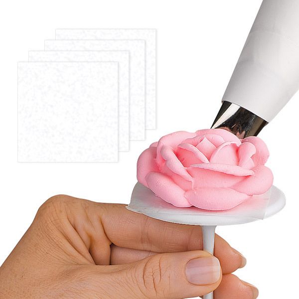 Wilton Cake Decorating Pre Cut Flower Making Squares  