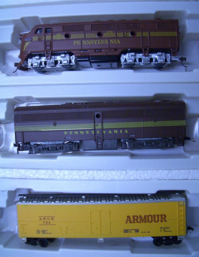 HO PRR PENN ARMOUR 50  REEFERS BOX CARSTRAIN SET F 2 A & F2 B UNIT 