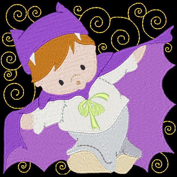 HALLOWEEN KIDS  22 MACHINE EMBROIDERY DESIGNS (AzEB)  