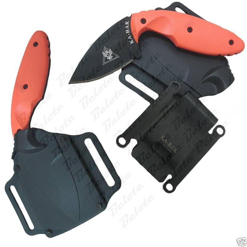 Ka Bar Knives TDI Law Enforcement Knife Orange 1480BO  